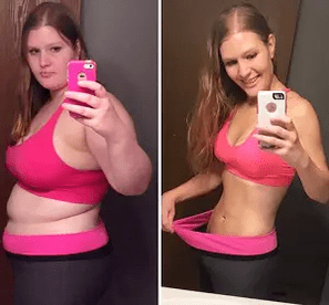 Wie man Gewicht verliert auf Seite