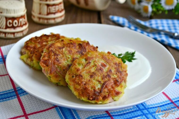 Zucchinikoteletts